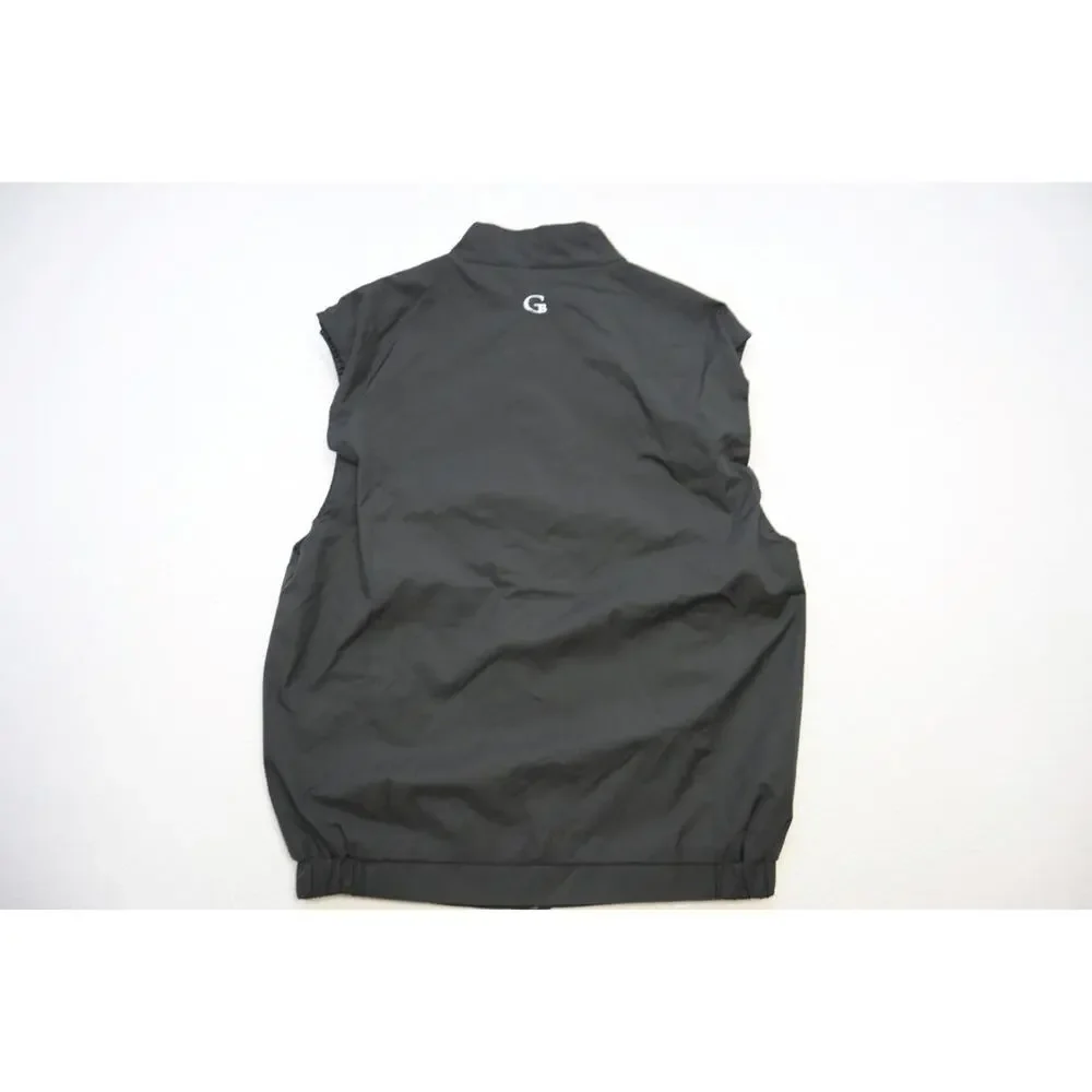 Galway Bay Golf Windbreaker Vest Jacket Full Zip Black‎ Mens Size Medium